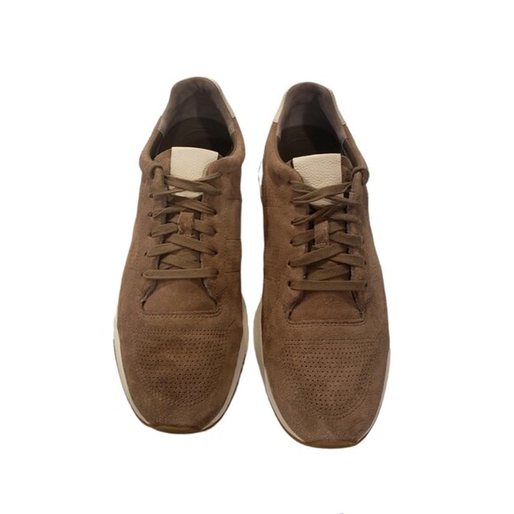 Vince Pierce Low Top Men\'s Sneaker Color  Brown Flint Size 10M main image 8